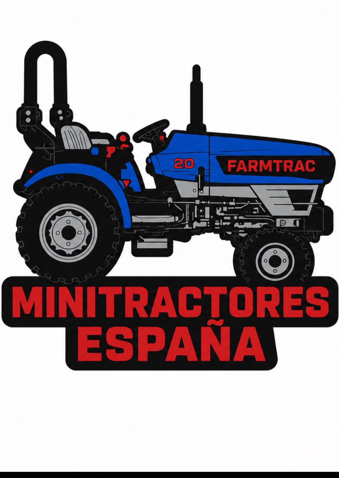 Diseño de llavero para Minitractores España